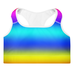 TM Colorful Padded Sports Bra