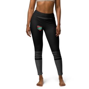 Black & Gray Yoga Leggings